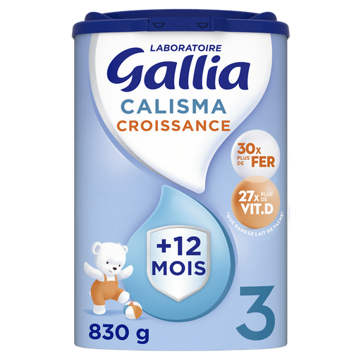 [3041092010574] GALLIA Lait de croissance en poudre Calisma Croissance 3 830 g
