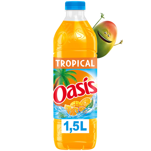 [3124480193582] OASIS Boisson aux fruits Tropical 1.5 L
