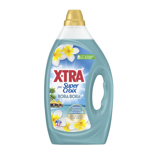 [3178041364225] SUPER CROIX Detergente líquido Bora Flor de monoï y leche de aloe 1,89 L