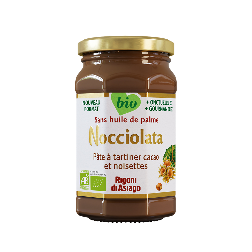 RIGONI DI ASIAGO Nocciolata organic cocoa and hazelnut spread 250 g