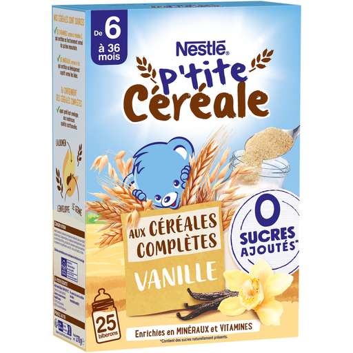 [8445291052222] NESTLE Infant Cereals P'tite Céréale Vanilla 270 g