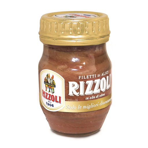 [0000080500896] RIZZOLI Anchovy fillets in olive oil 90g
