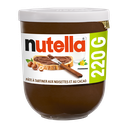 NUTELLA Pâte à tartiner aux noisettes et au cacao 220 g