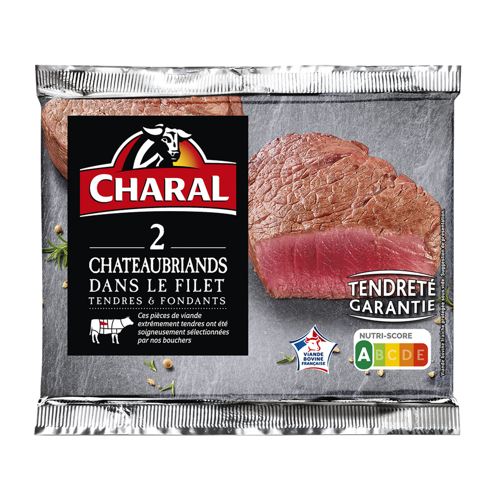 CHARAL Chateaubriand 2 pièces
