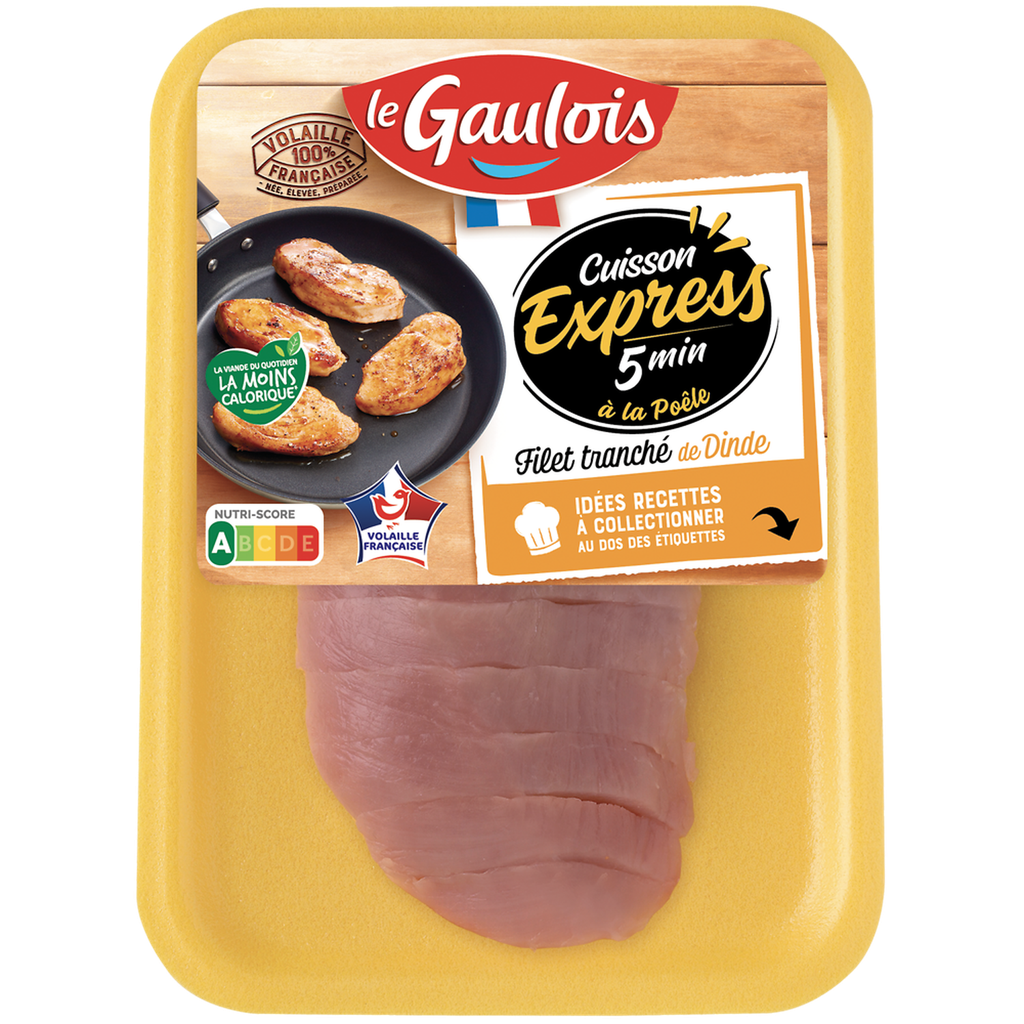 LE GAULOIS Filete de pavo en lonchas 6 lonchas