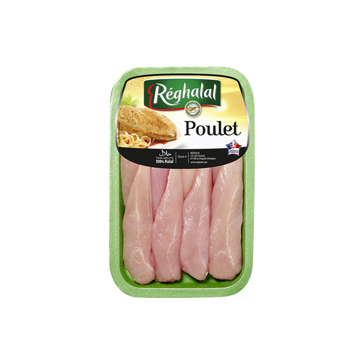 [2651765000002] REGHALAL Chicken tenders in protective atmosphere 8 pieces