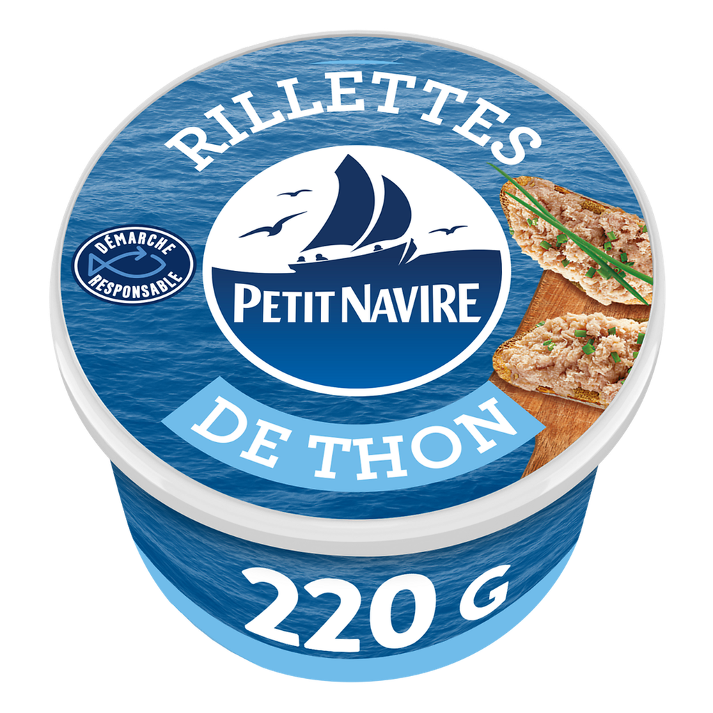 PETIT NAVIRE Rillettes de Atum Pesca Responsável 220 g