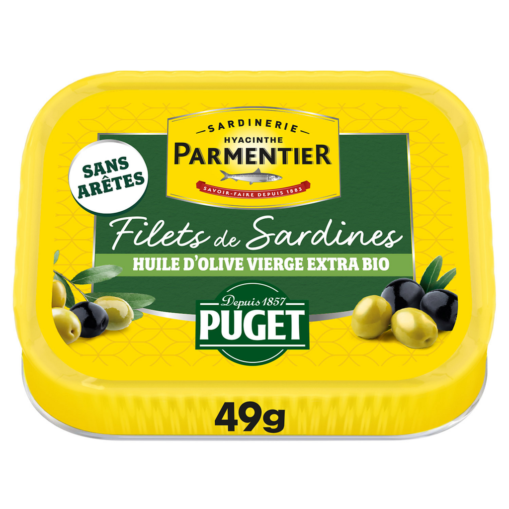 PARMENTIER Sardine fillets in extra virgin olive oil Puget 70 g