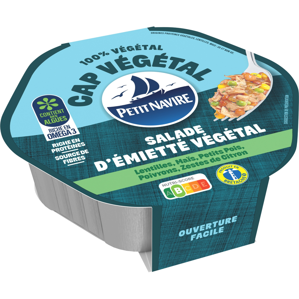 PETIT NAVIRE Plant-Based Shredded Salad Lentils 220 g