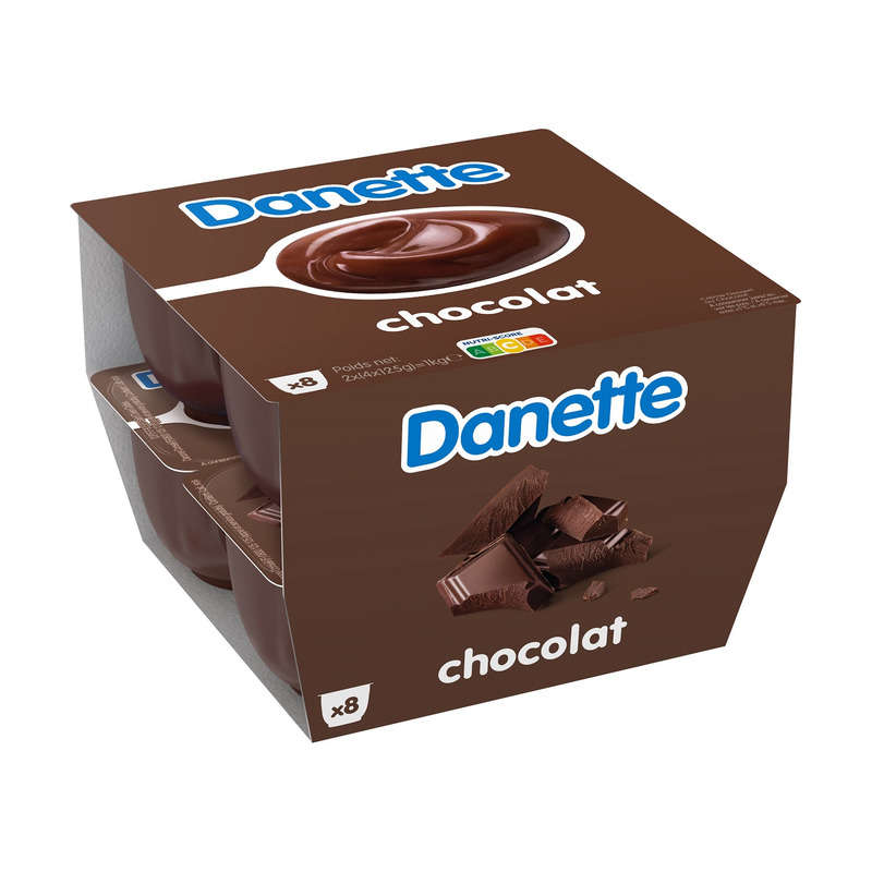125Gx8 Chocolat Danette