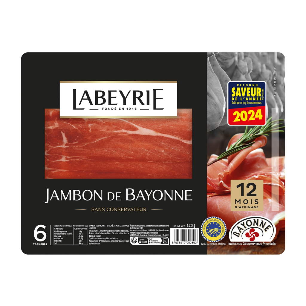 LABEYRIE Jamón de Bayona 120 g