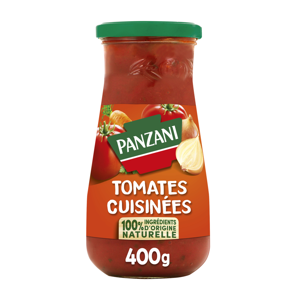 PANZANI Sauce Tomate Cuisinée aux Tomates Fraîches 400g