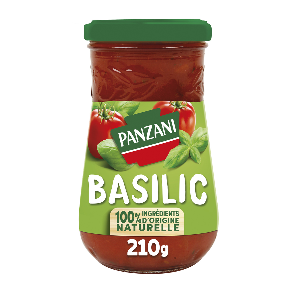 PANZANI Sauce Tomates Basilic 210 g