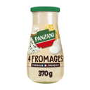 PANZANI Sauce 4 Fromages bleu, chèvre, emmental et fromage frais 370 g