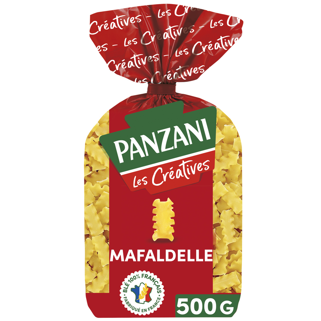 PANZANI Pâtes Mafaldelle Les Créatives 500 g