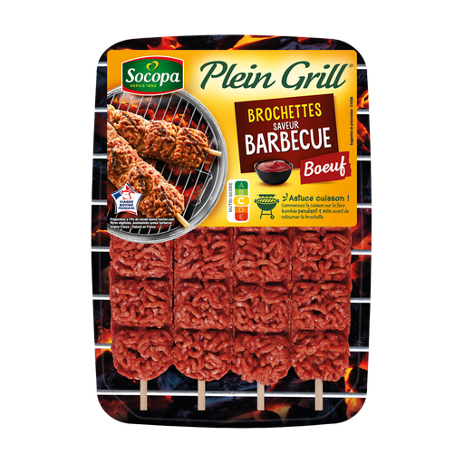 [3039050351449] SOCOPA Espetada de vaca Plein Grill Barbecue 400 g