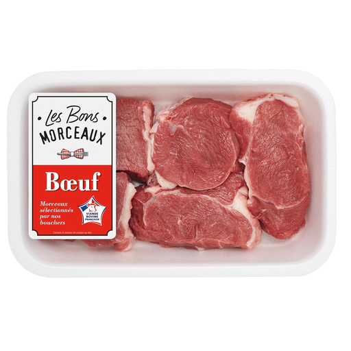 [3039050352842] LES BONS MORCEAUX Beef Meat: Stewing Beef 600 g