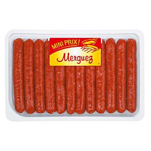 [3039050640604] PRIM'GRILL Chipolatas and Merguez Tray X12
