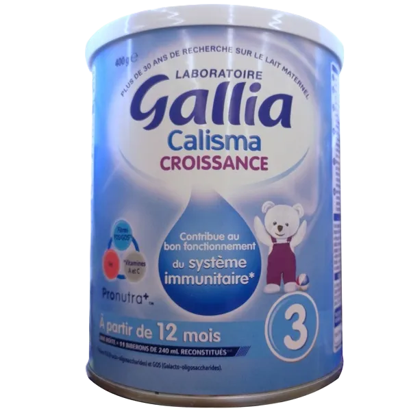 Gallia Calisma Croissance De 12 Mois À 3 Ans 400 G