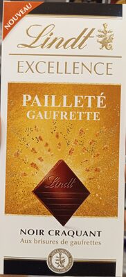 100G Excellence Noir Gaufrette