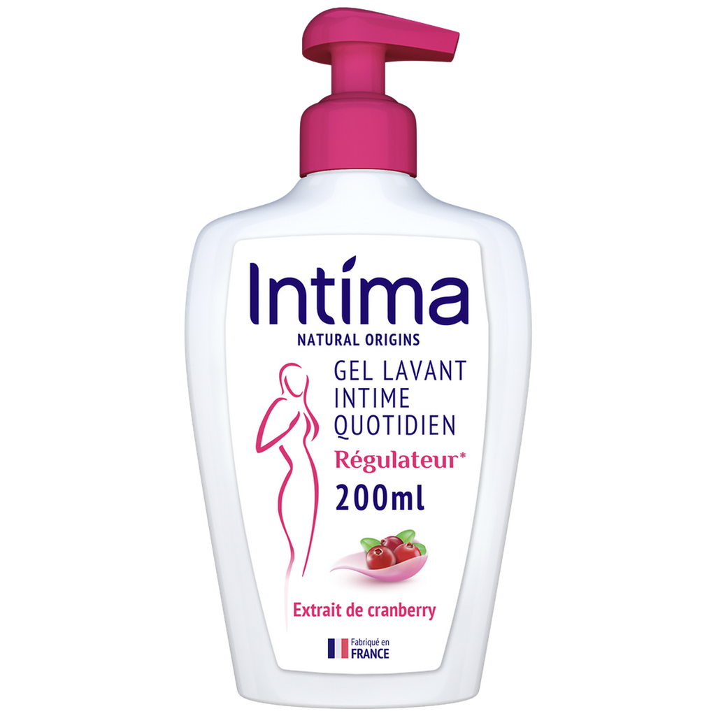 Intima Gel Lavant Intime Régulateur À L'Extrait De Cranberry 200Ml