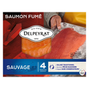 DELPEYRAT Wild Smoked Salmon 4 slices 120 g