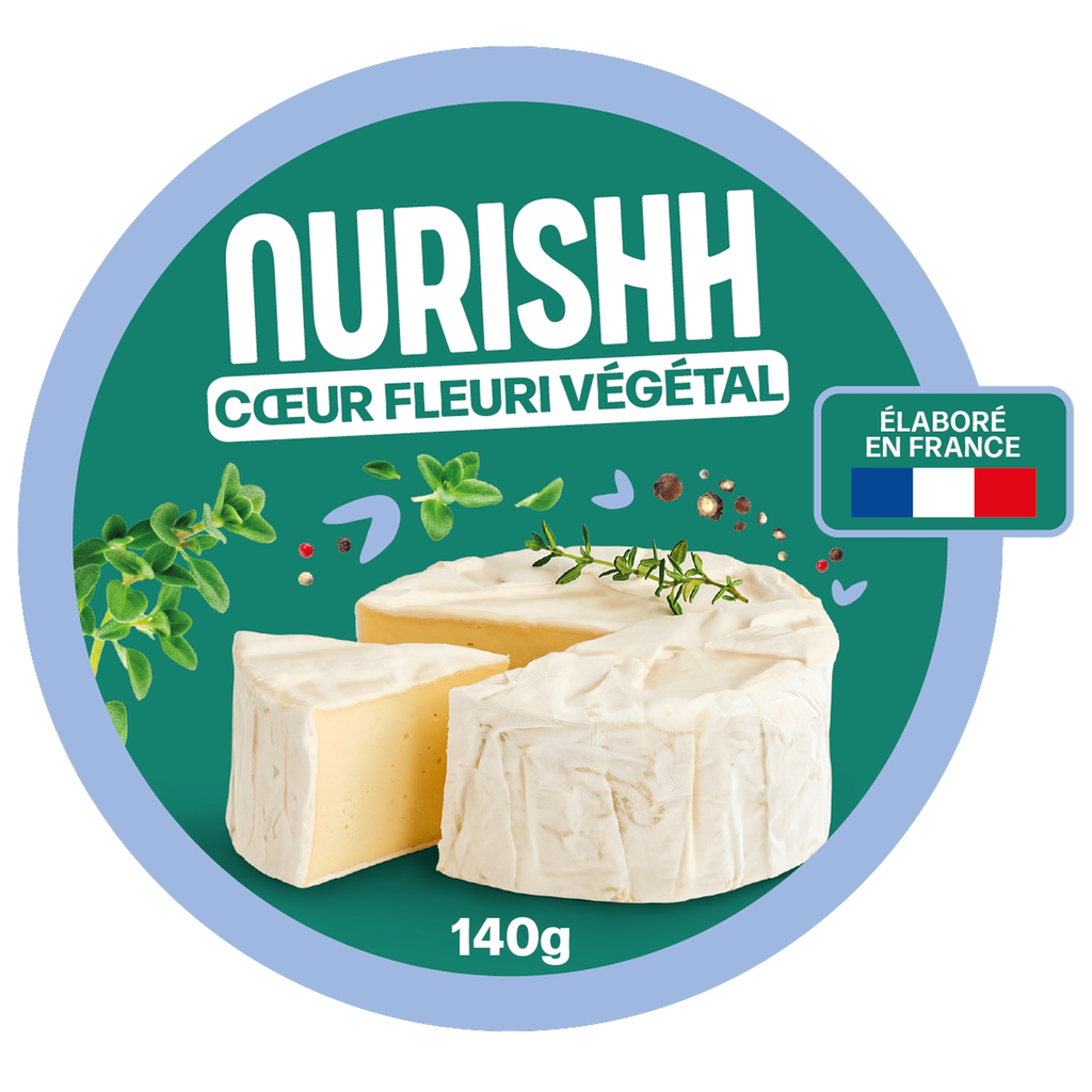 NURISHH Coeur fleuri plant-based lactose-free 140 g