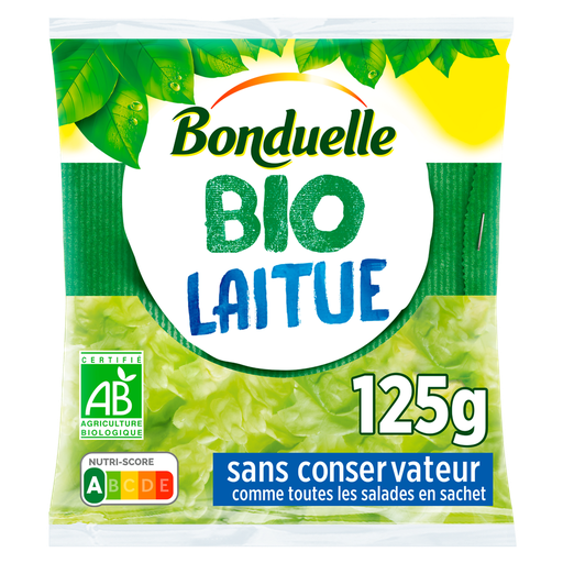 [3083681137125] BONDUELLE Alface bio 125 g