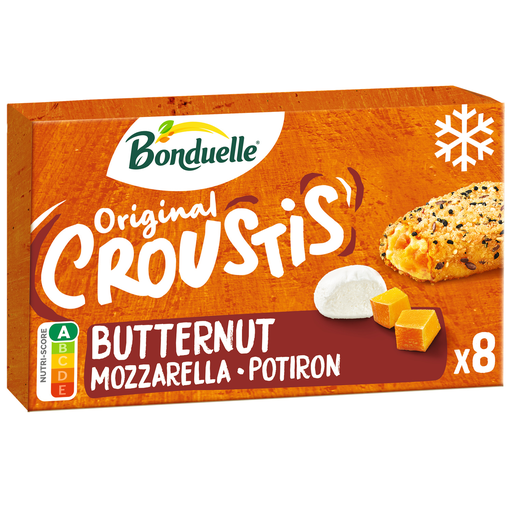 [3083681147926] BONDUELLE Croustis de légumes butternut et potiron 305 g