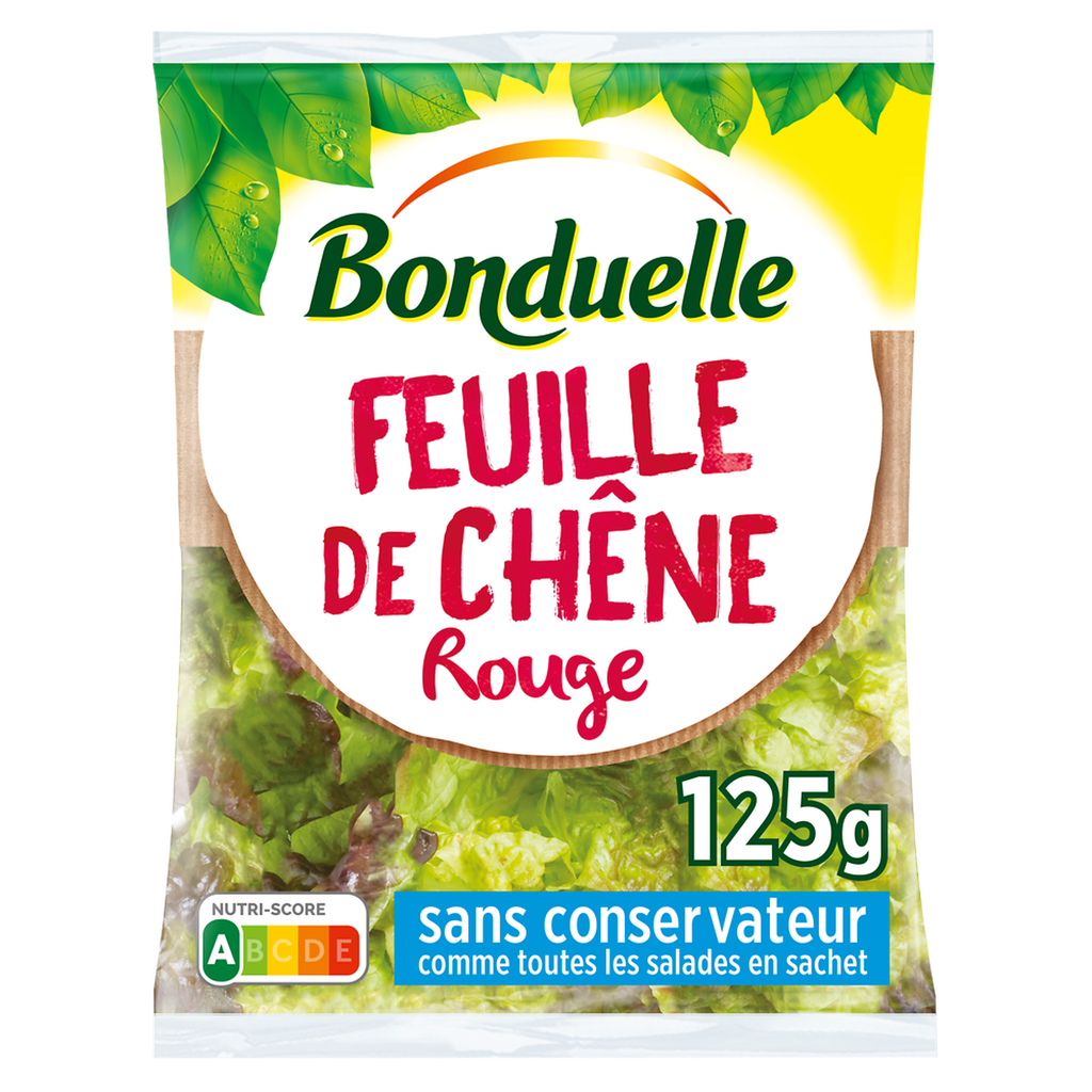 BONDUELLE Red Oak Leaf Lettuce 125 g