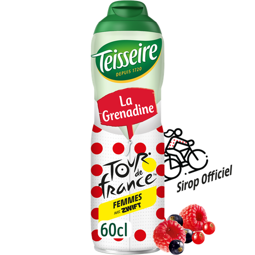 [3092718637064] TEISSEIRE Sirop grenadine 60 cl