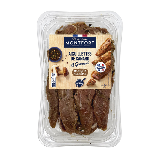 [3104544112230] MONTFORT Duck Aiguillettes with Porcini Mushrooms 300 g