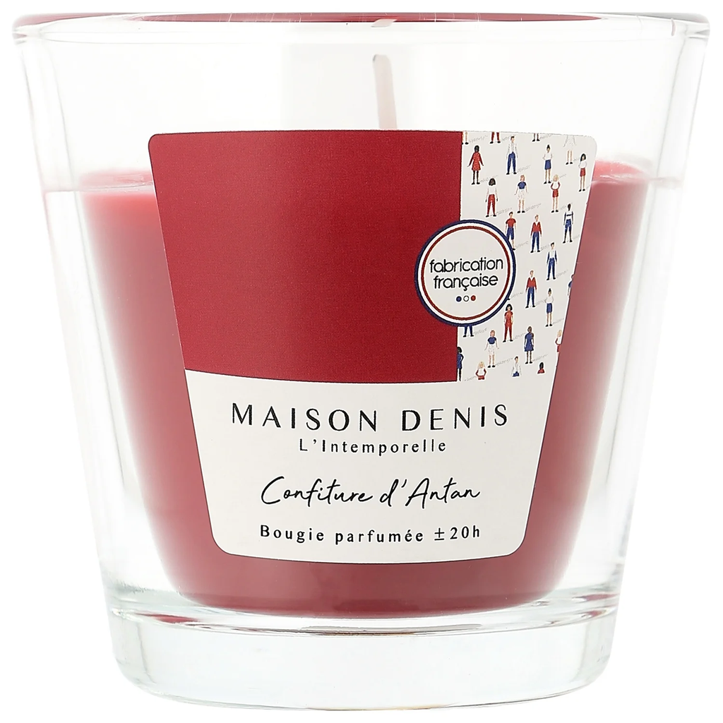 VERRE Vela alargada fucsia frutos vermelhos la bougie