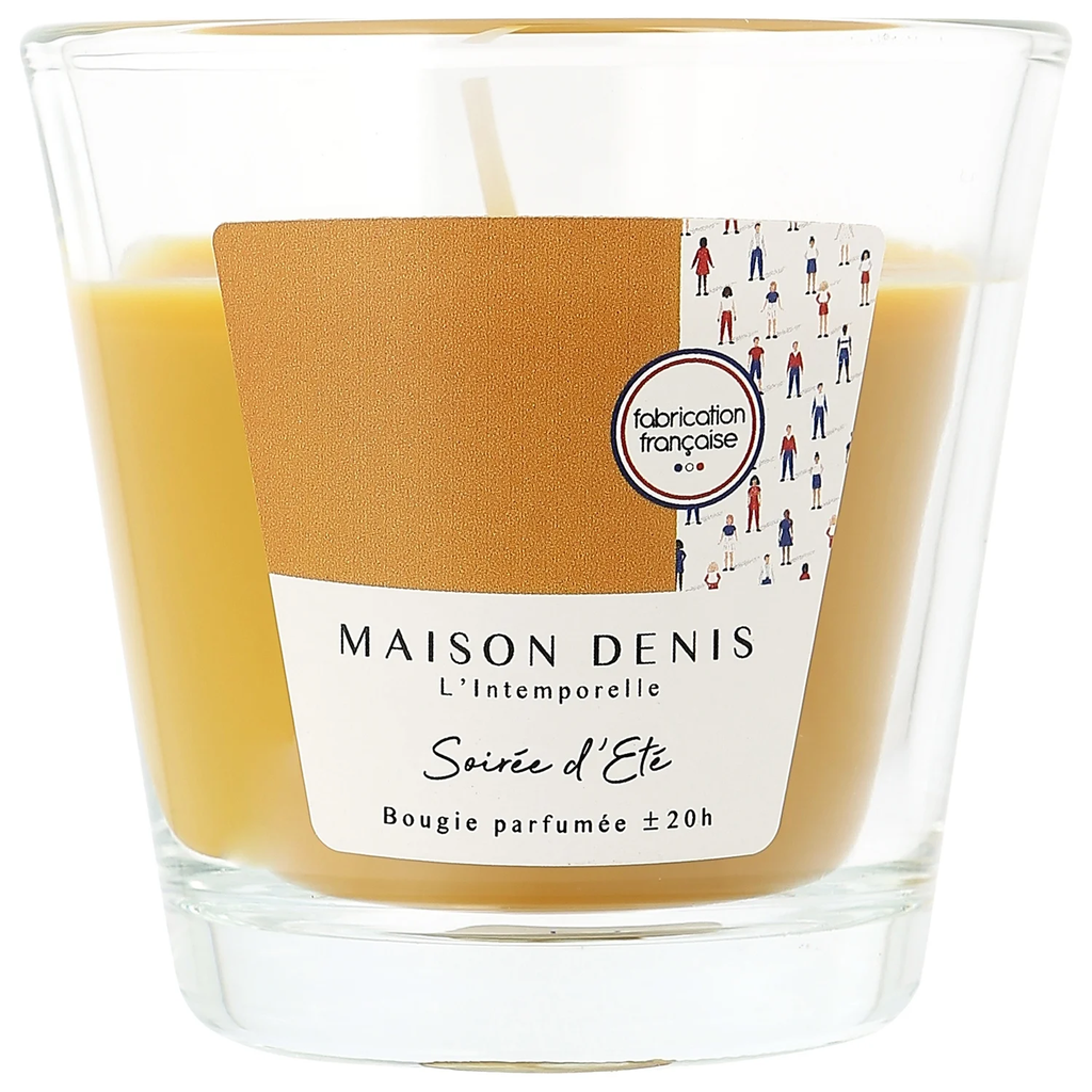 MAISON DENIS Vela de cristal perfumada velada de verano la bougie
