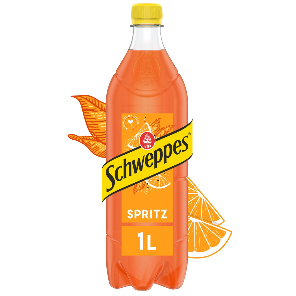 SCHWEPPES Non-alcoholic spritz flavored drink 1 L