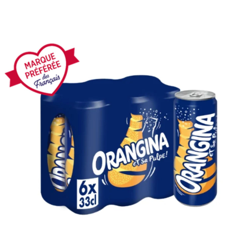[3124480200488] ORANGINA Refresco de naranja 6 x 33 cl