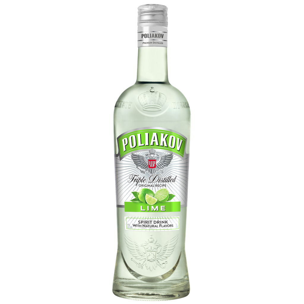 POLIAKOV Vodka Lime 32° 70 cl