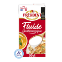 PRESIDENT Natas fluidas longa duração 25% MG UHT 50 cl