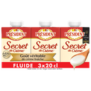 PRESIDENT Crema UHT fluida Secret de Crème 25% MG 3x20cl