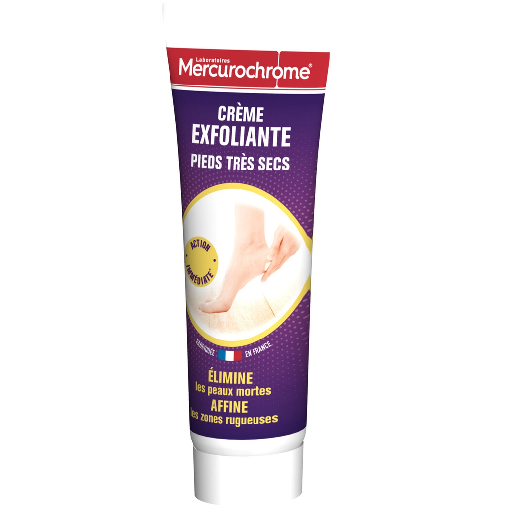 MERCUROCHROME Crème Exfoliante Pieds Très Secs 75 ml