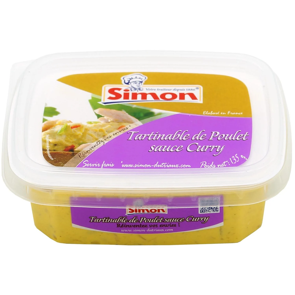 SIMON Crema de pollo al curry 135 g