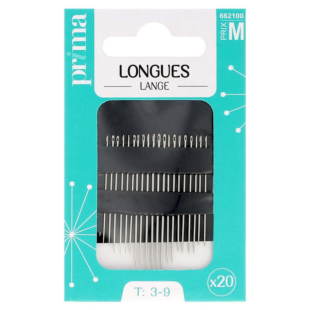 PRIMA Assortment of long needles 20 needles