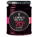 LÉONCE BLANC Confiture de cerises allégée en sucres 320 g