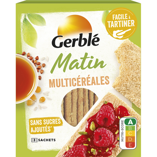 [3175681297111] GERBLE Tartine Matin Multicereals 125 g