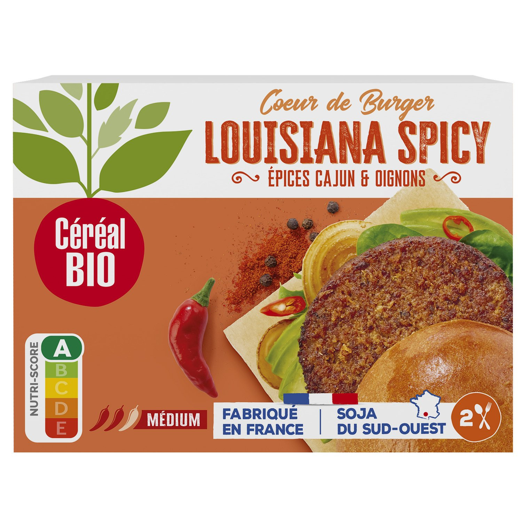 160G Coeur De Burger Spicy Bio