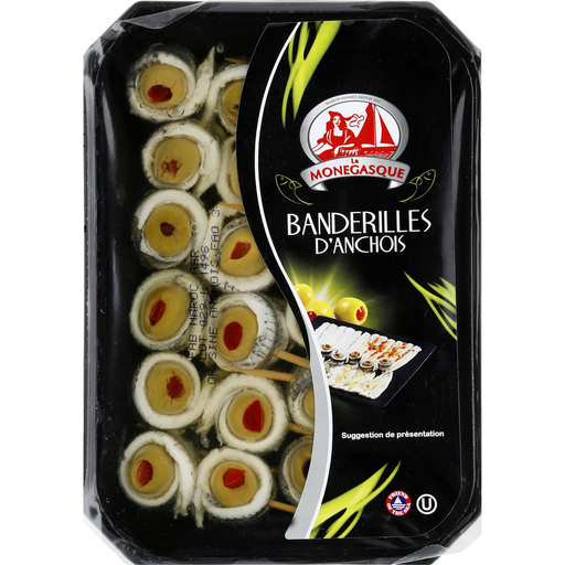 [3175691391601] LA MONEGASQUE Anchovy Banderillas 250 g