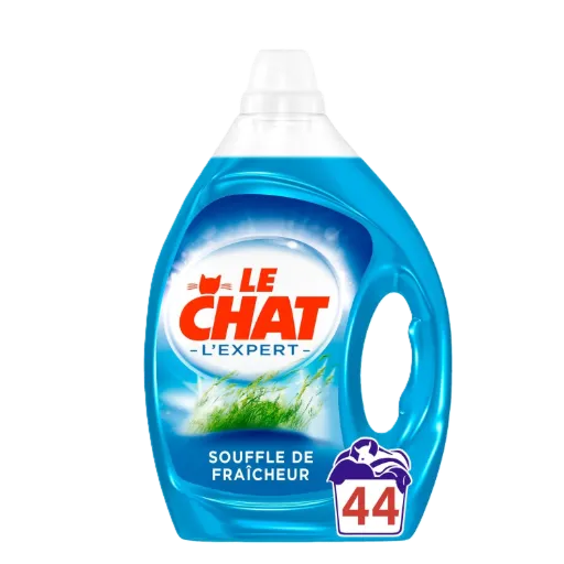 [3178041361750] LE CHAT Lessive liquide Hypoallergénique Souffle de fraîcheur 2,2 L