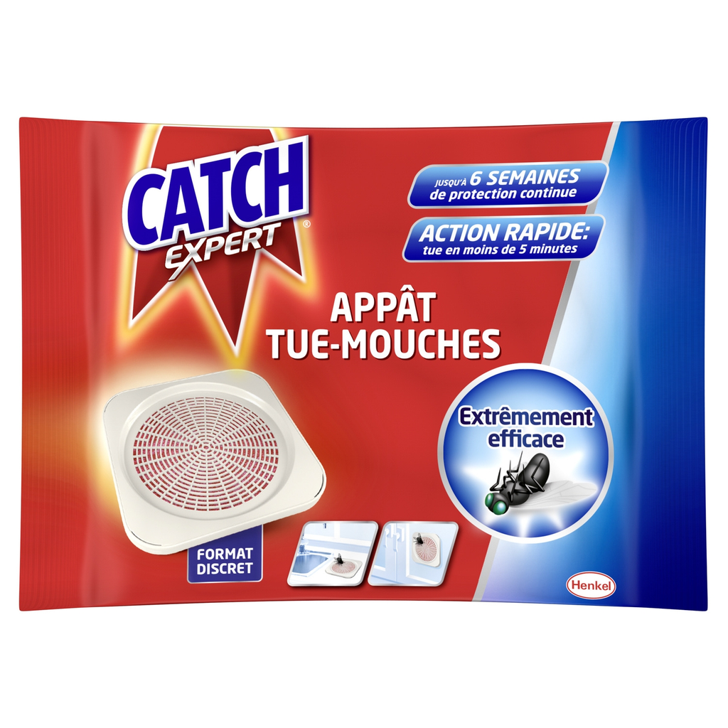 CATCH Fly Killer Bait Patches Attracts and Kills Flies x1
