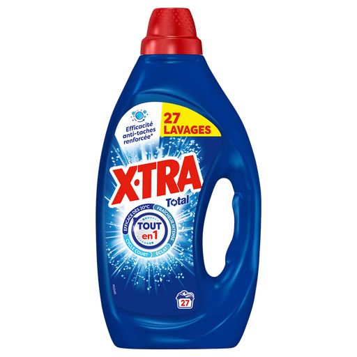 [3178041363563] X-TRA Detergente líquido Total 27 lavados 1.215 L