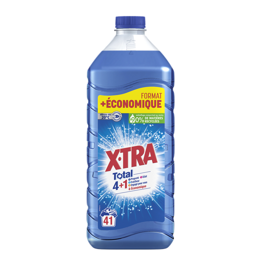 [3178041364478] X-TRA Total Eco Liquid Detergent 41 washes 1.845 L